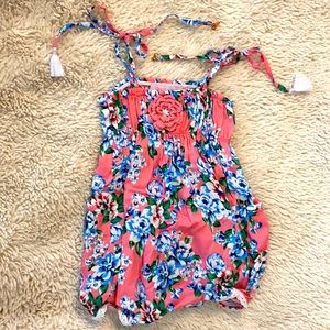 Bella Nuni 12m pink floral bubble